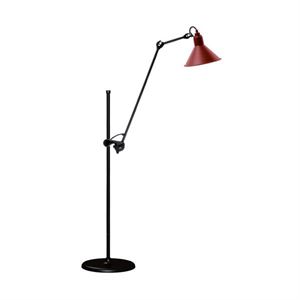 Lampe Gras N215 Floor Lamp Mat Black & Mat Red