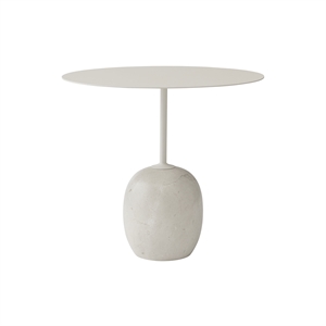 &Tradition Lato LN9 Coffee Table Oval Ivory White/Crema Diva Marble