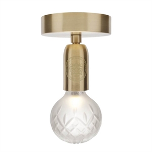 Lee Broom Crystal Bulb Ceiling Light Matte/Brass