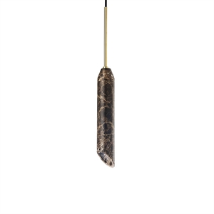 Design by Us Marble Art Pendant Brown