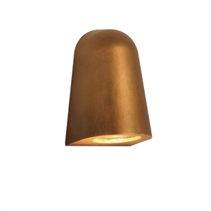 Astro Mast Light Coastal Wall Outdoor Light LED Antique Brass
