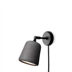 NEW WORKS Material Wall Lamp Dark Gray Concrete