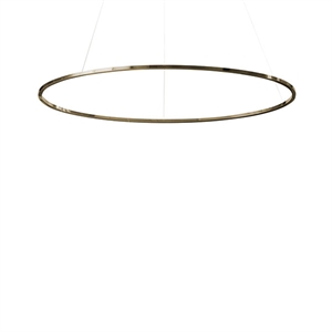 Nemo Ellisse Major Pendant Oval Gold Polished/ White Uplight 2700k