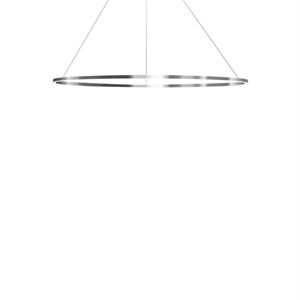 Nemo Ellisse Minor Pendant Polished Aluminum/ White Downlight 2700k