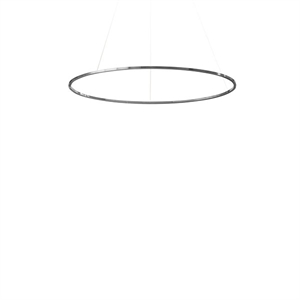 Nemo Ellisse Minor Pendant Oval Polished Aluminum/ White Uplight 3000k