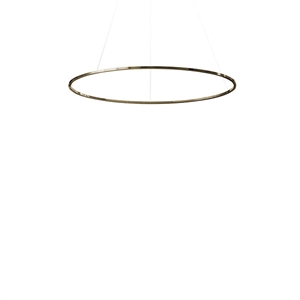 Nemo Ellisse Minor Pendant Oval Gold Polished/ White Uplight 2700k