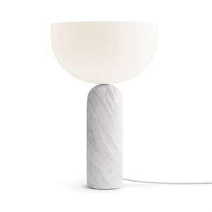 NEW WORKS Kizu Table Lamp White Marble Big