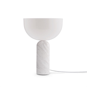 NEW WORKS Kizu Table Lamp White Marble Small