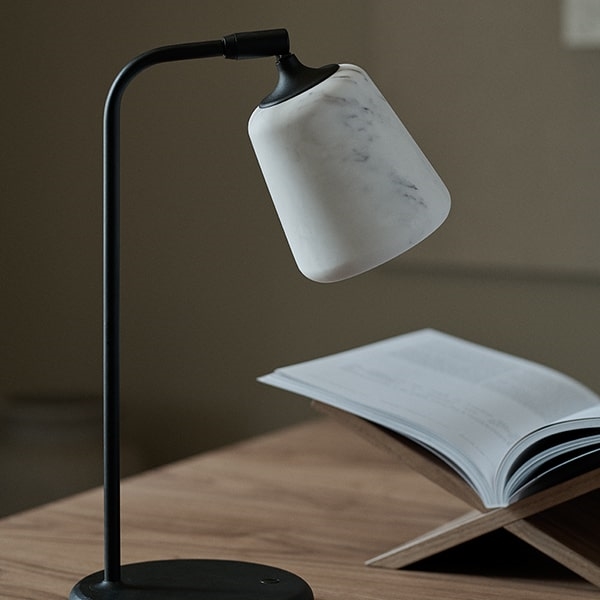 New Works Material Table Lamp Lifestyle