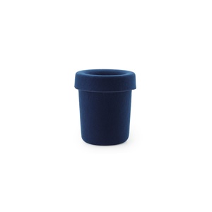 Normann Copenhagen Hide Office Trash Can Dark Blue