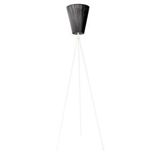 Northern Oslo Wood Floor Lamp White Base & Optional Shade