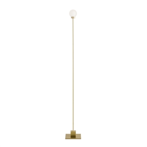 Northern Snowball Brass Floor Lamp