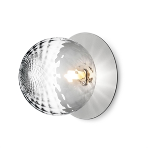 Nuura Liila Large Wall/Ceiling Lamp Silver/Transparent