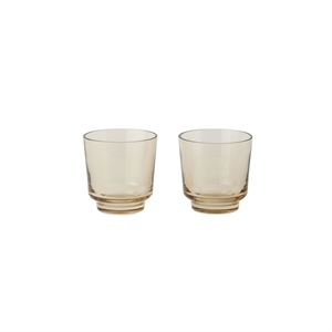 Muuto Raise Glass Ochre Set of 2 20 Cl