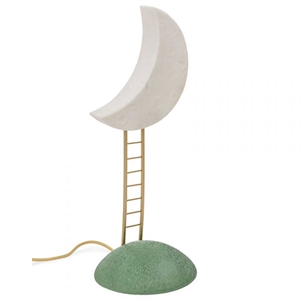 Seletti My Secret Place Table Lamp White/ Gold/Green