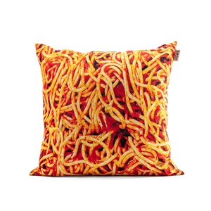 Seletti Toilet Paper Home Pillow Large Spaghetti
