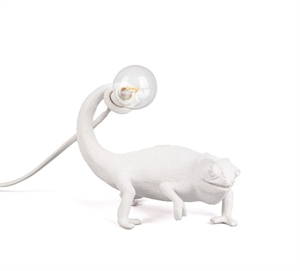 Seletti Chameleon Still Table Lamp White