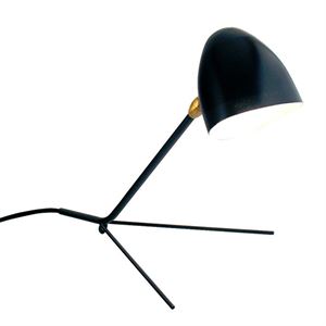 Serge Mouille Cocotte Table Lamp Black & Brass