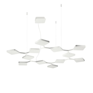 Stilnovo Quad Pendant Circle White