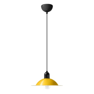 Stilnovo Lampiatta Pendant Small White/ Yellow