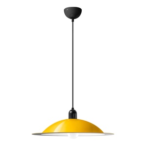 Stilnovo Lampiatta Pendant Large White/ Yellow