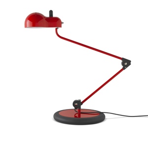 Stilnovo Topo Lumetto Table Lamp Red