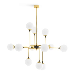 Stilnovo Galassia Pendant 12 Gold/ White