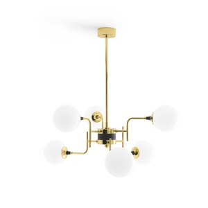 Stilnovo Galassia Pendant 6 Gold/ White