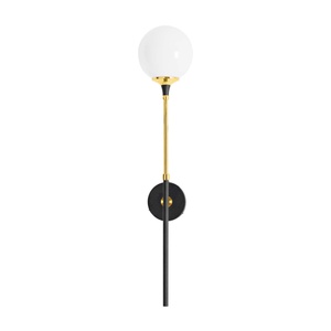 Stilnovo Galassia Wall Lamp 1 Gold/ White