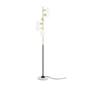 Stilnovo Galassia Floor Lamp Gold/ White