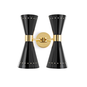 Stilnovo Megafono Wall Lamp 4 Gold/ Black/Ivory