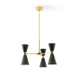 Stilnovo Megafono Pendant 6 Gold/ Black/Ivory