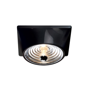 Stilnovo Goletta Wall Lamp Glossy Black/ Transparent