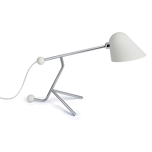 TATO Beghina Table Lamp Matt White & Chrome