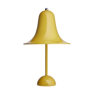 Verner Panton Pantop Table Lamp Yellow Ø23 cm