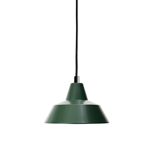 Made By Hand Workshop Lamp Pendant Racing Green W1
