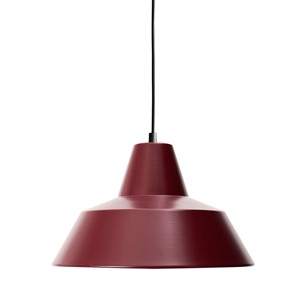 Made By Hand Workshop Lamp Pendant Wine Red W3