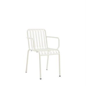 HAY Palissade Chair With Armrests Cream White