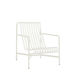 HAY Palissade Armchair High Cream White