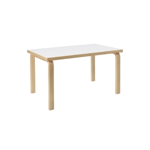 artek Aalto 80B Rectangular Children's Table White