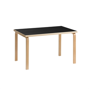 artek 81B Dining Table 75x120 Black