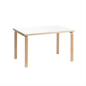 artek 81B Dining Table 75x120 White
