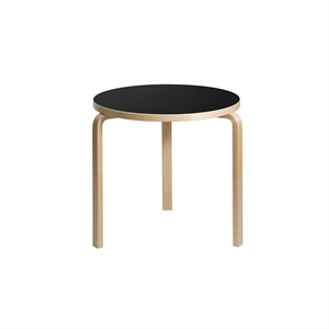artek 90B Dining Table Ø75 Black