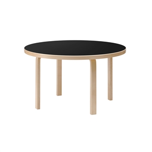 artek Aalto 91 Dining Table Black Laminated Birch