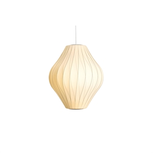 HAY Nelson Pear Crisscross Bubble Pendant Medium Off-White