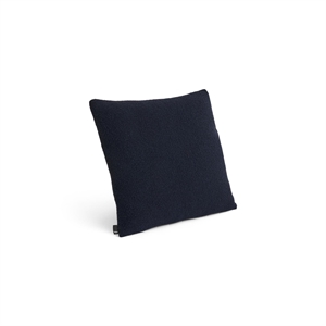 HAY Texture Cushion 50x50 Blue/ Black