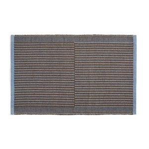 HAY Tapis Mat 60x95 Chestnut/ Blue