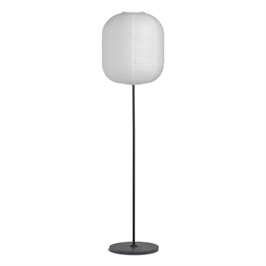 HAY Common Oblong Floor Lamp Black Terrazzo