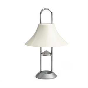 HAY Mousqueton Portable Lamp Oyster White