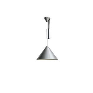 HAY Compass Pendant Adjustable Ø43 Brushed Aluminum